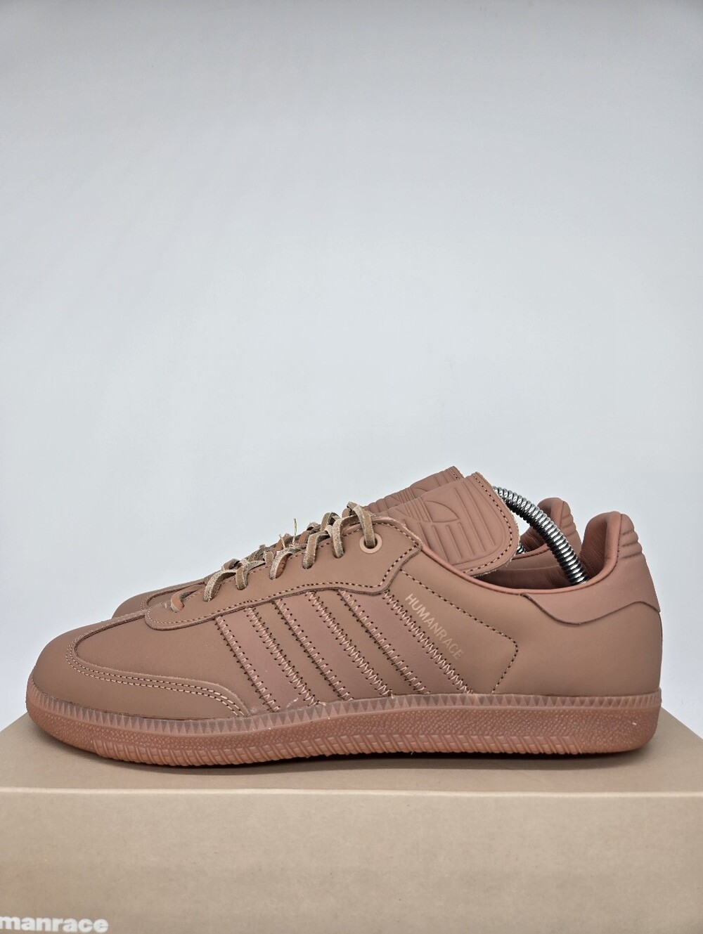 adidas Women's Pharrell x Samba Humanrace IE7290 Terracotta Shoes Size 10